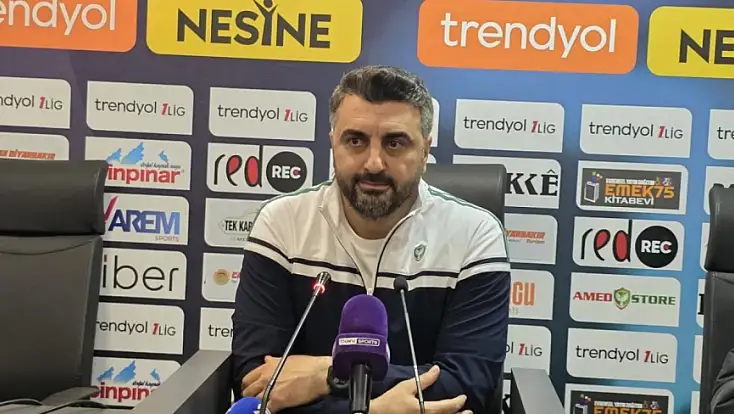 Amedspor Teknik Direktörü Sinan Kaloğlu: “Bu takım sezon sonunda hedefe ulaşacak”