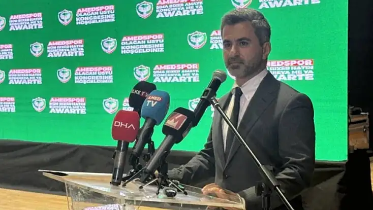 Diyarbakır’da tarihi gün: Amedspor’un yeni yönetimi belli oldu