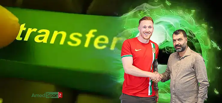 Amedspor'da imzalar peş peşe: David Bates resmen açıklandı