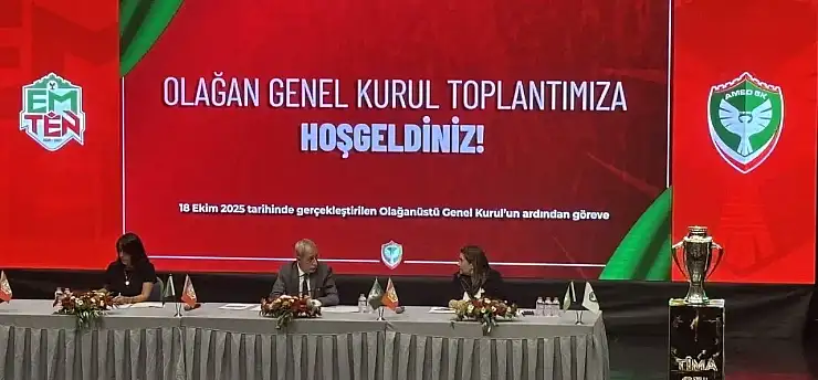 Amedspor'un mali tablosu açıklandı: Borç 62 milyon TL