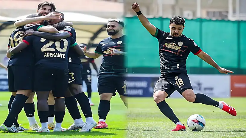 Amedspor, 10 kişi kaldığı maçta son dakikada galibiyeti buldu