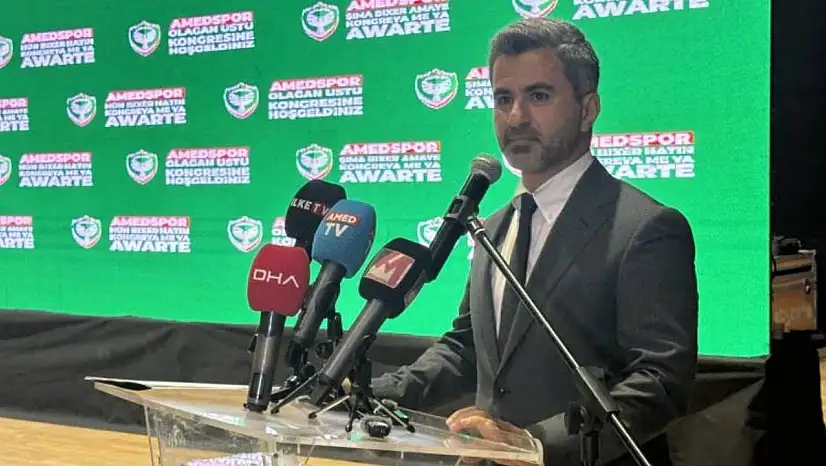 Diyarbakır'da tarihi gün: Amedspor'un yeni yönetimi belli oldu