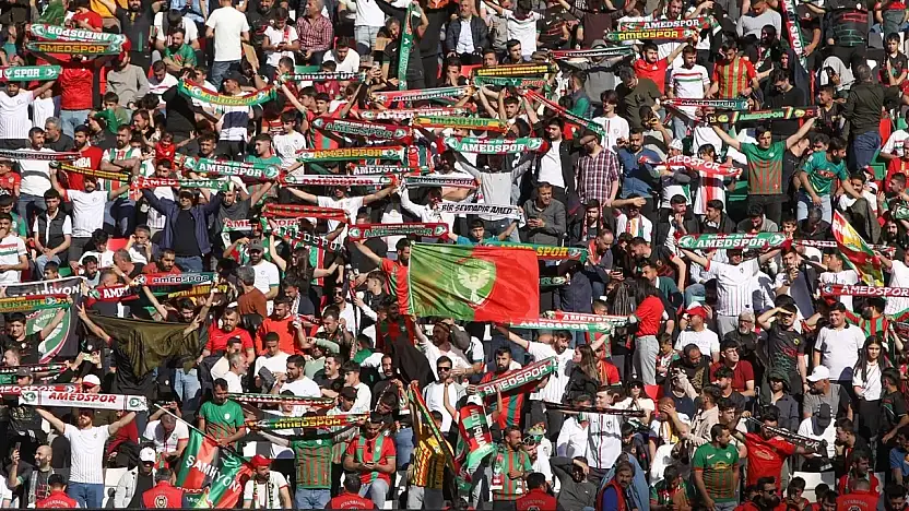 Amedspor taraftarı rekor kırdı: Biletler bitti