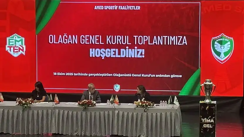 Amedspor'un mali tablosu açıklandı: Borç 62 milyon TL