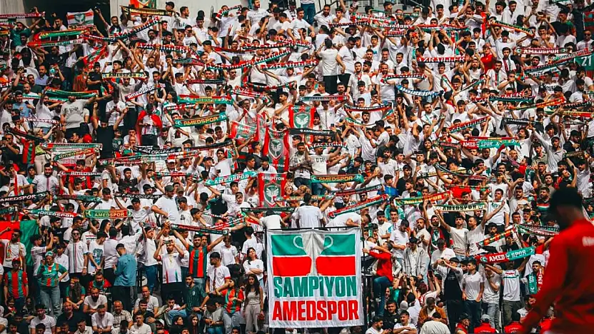 Şampiyonluk yolunda Amedspor'da tarihi adım