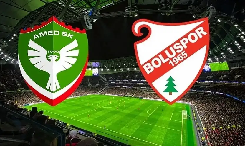 Amedspor – Boluspor maçı bugün! Saat, kanal ve ilk 11 belli oldu