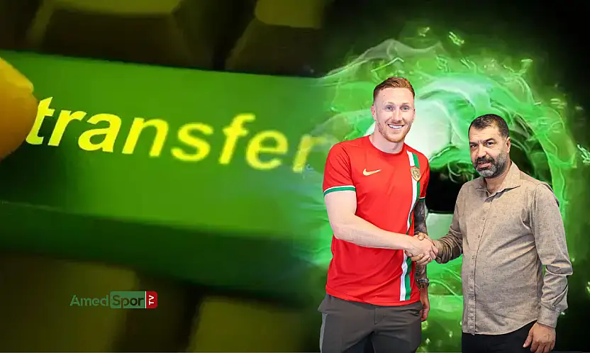 Amedspor'da imzalar peş peşe: David Bates resmen açıklandı