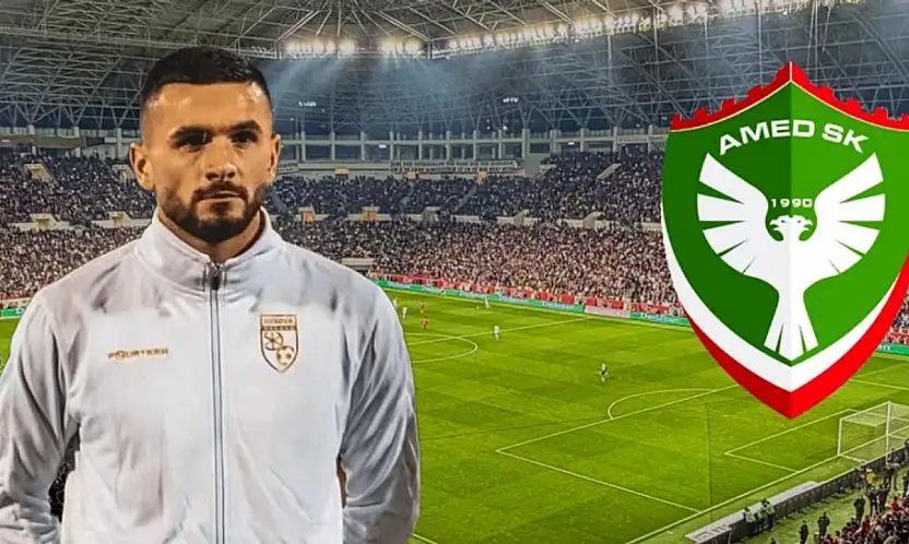 Amedspor'da transfer durmuyor! Milli stoper Dellova imza için Türkiye'ye geldi