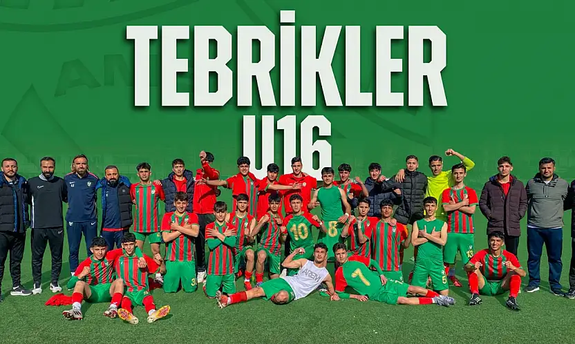 Amedspor'un gençleri göz doldurdu: 4-1'lik zafer