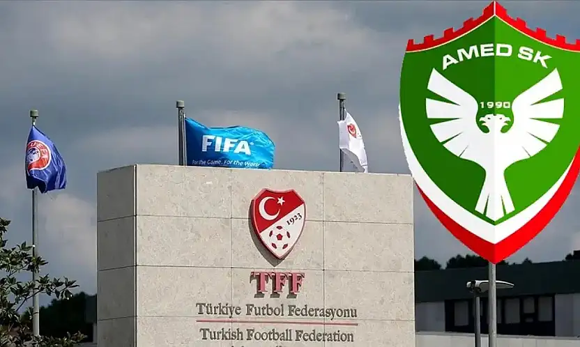 PFDK'dan Amedspor'a ceza şoku! Tribünlere yasak geldi
